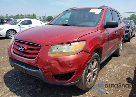 2010 Hyundai Santa Fe Gls z USA, uszkodzony, nr VIN 5NMSG3AB5AH401387